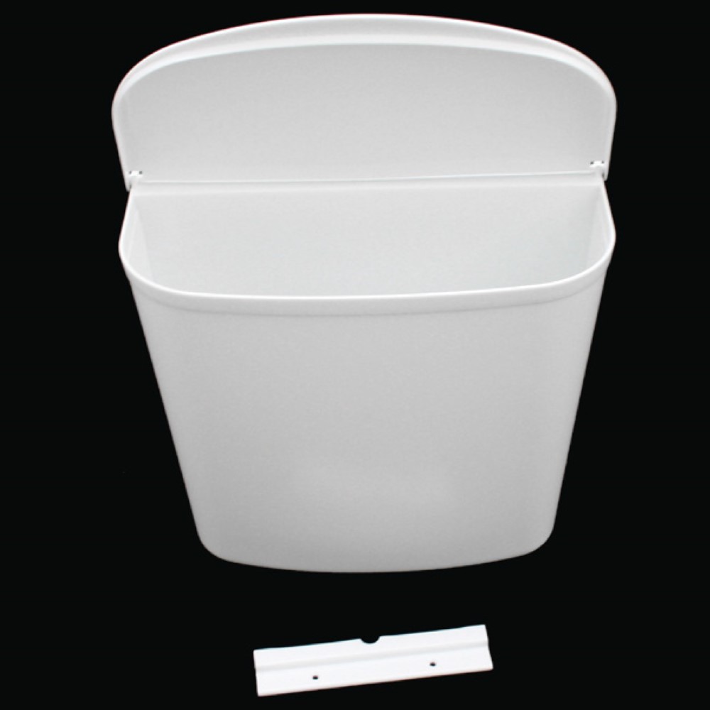 Abfalleimer Für Wohnmobil / Wohnwagen – 8 Liter, Grau, Tür-Mülleimer