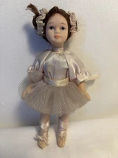 Vintage DeAgostini Porcelain Doll Ballerina. Dolls House Or Display
