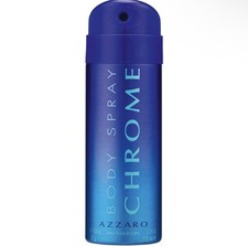 AZZARO CHROME by Azzaro for Men BODY SPRAY 5.1 oz 150 ml NEW IN CAN