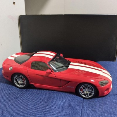 Dodge Viper SRT10 1/18 AutoArt Diecast Model Car Used No Box From JAPAN