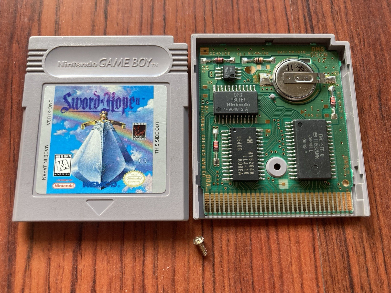 100% AUTHENTIC Sword Of Hope 2 Gameboy RARE II Kemco WORKING SAVES