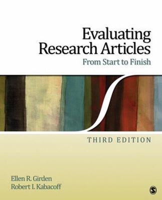 Evaluating Research Articles from Start to Finish Paperback