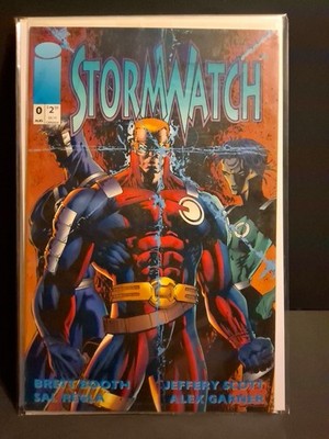 STORMWATCH #0 SEALED IN ORIGIONAL POLY BAG WITH TRADING CARD,  NM CONDITION $15