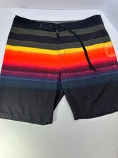Hurley Phantom Multi Color Shorts Brilliant Awesome Pre-owned good Men s Hurley