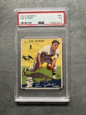 1934 Goudey Baseball Cards 52