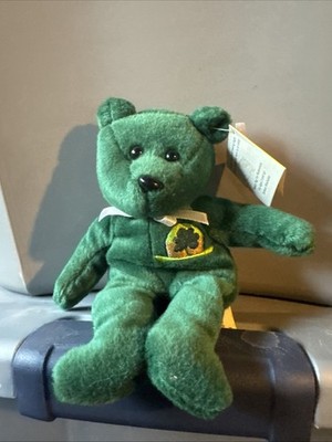 Ty Beanie Baby Erin The Bear 1997 Retired Plush Toy