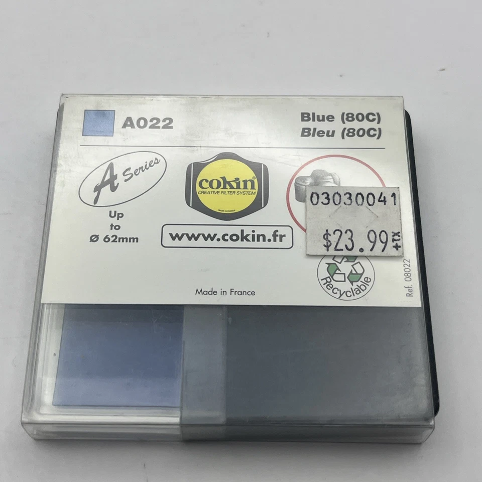 Genuine France Cokin A Series A022 80C Color Conversion Resin Creative Filter - Image 3 of 3