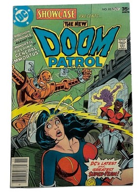 Vintage 1977 DC Showcase Presents The New Doom Patrol Comic Issue No. 95 (6.0)