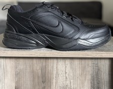 Size 13 - Nike Air Monarch IV 4E Wide Black/Black 416355 001 Men's Shoes NEW