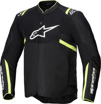 Alpinestars T-SPS Air V2 Mens Textile Motorcycle Jacket Black/Yellow