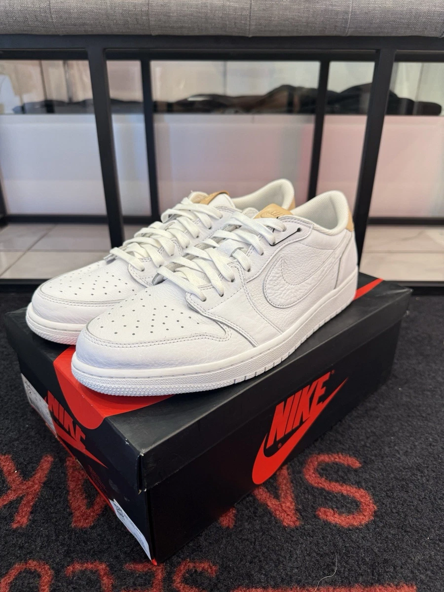 シューズ(男性用) Jordan 1 Retro White Vachetta Tan Jordan 1 Retro OG Premium Low White Tan for Sale | Authenticity