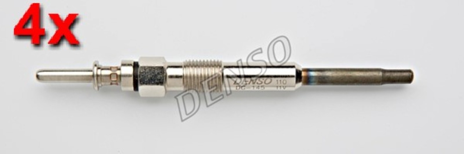DENSO 4x Glow Plug For ALPINA D10 BMW LAND ROVER MG OPEL VAUXHALL 84-12 2248059