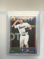 2026 Topps Series 1 - 1991 Topps Chrome Silver Pack Mojo Corey Seager #91C-58