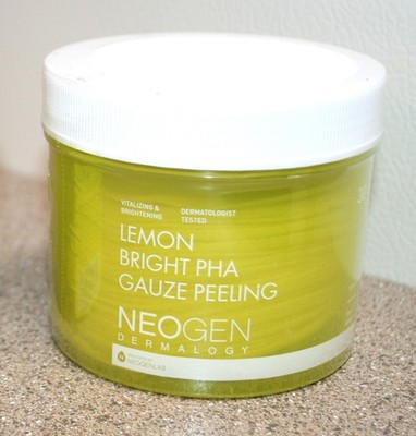Neogen Dermalogy Lemon Bright PHA Gauze Peeling 30 Pads Full Size exfoliating