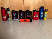 9 Feuerzeuge • Pall Mall - West - ducal - Winston - Camel - Al Capone • alle Top