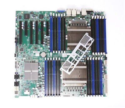 Supermicro Dual Intel Socket LGA2011 System Board with I/O Plate X9DRI-LN4F