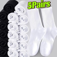 Cotton Sports Socks Unisex Soft Comfortable Breathable Casual Socks5 Pair