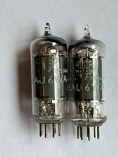 2 sztuki Telefunken, 6 AU 6 WA, zawór, rura, rura, rzadkość