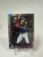 Eli White #US189 Holo Foil Atlanta Braves 2025 Topps Update Series 
