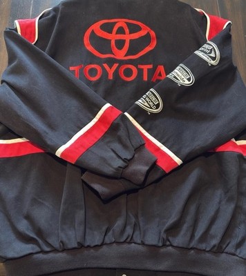 Toyota TRD Racing Nascar Bomber Jacket Mens Sprint Cup Series Rare