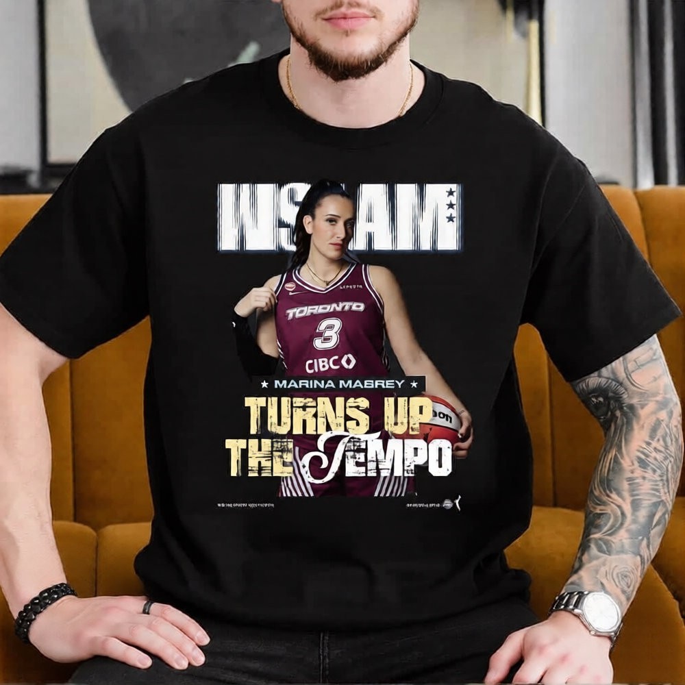 Marina Mabrey Toronto Tempo SLAM 262 Turn Up Unisex T-Shirt