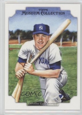 2012 Topps Museum Collection Canvas Collection Mickey Mantle #CCR-7 HOF 1e5