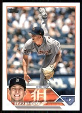 2023 Topps #184 Beau Brieske Detroit Tigers 54828