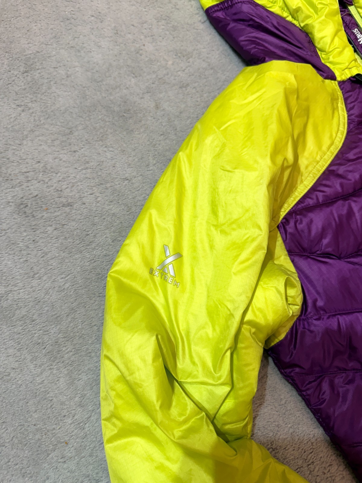 BERGHAUS EXTREM HYDRODOWN PUFFER JACKET LIME PURP… - image 3