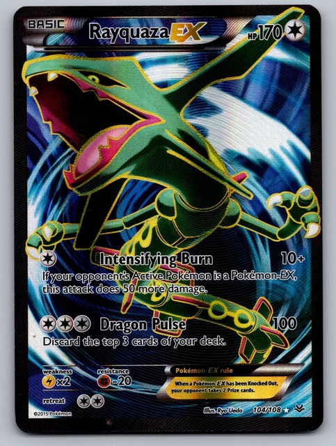 Rayquaza EX #104 (Roaring Skies (2015))