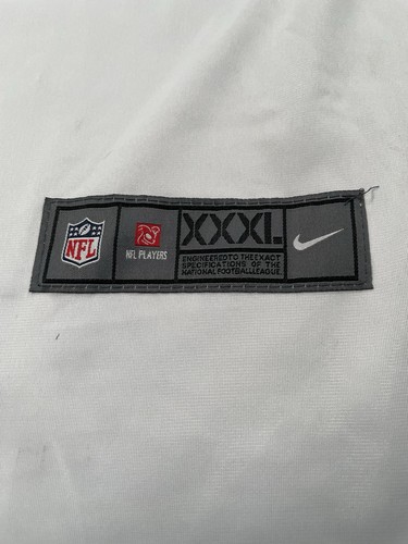 Nike Men's Custom Sewn Stitched #77 Lyle Alzado White Jersey 3XL - Afbeelding 2 van 6