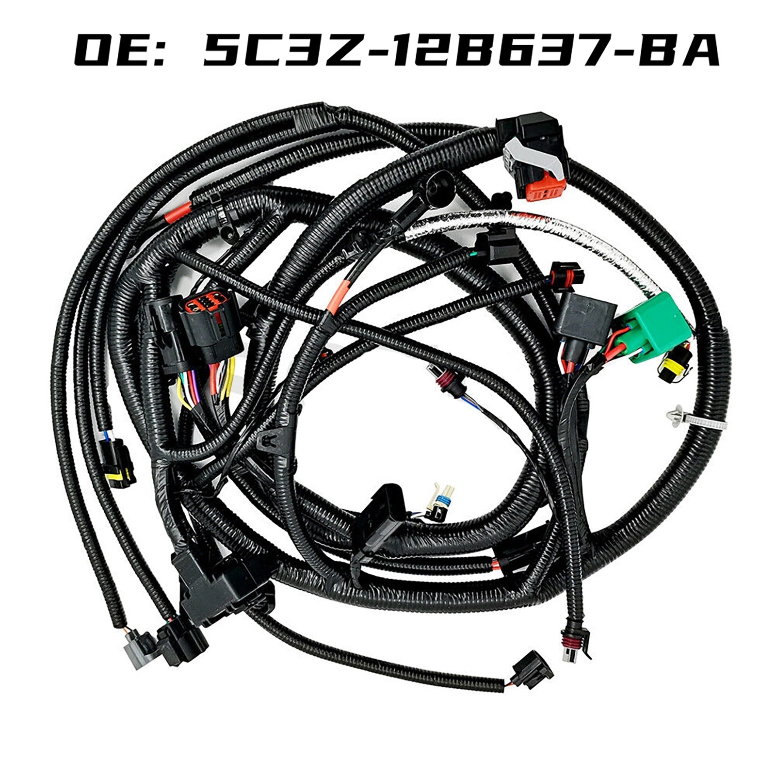 Engine Wiring Harness 5C3Z-12B637-BA For 2005-2007 Ford Super Duty Diesel 6.0L thumbnail 4