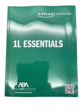Kaplan Bar Review 1L Essentials Book ABA Law Student Division *BRAND NEW