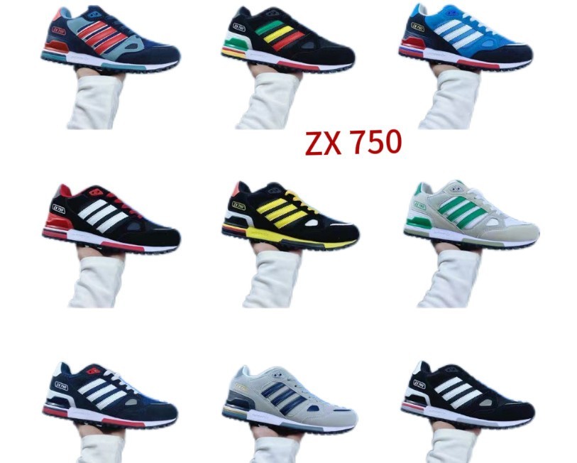 750 ZX 6.5-10.5 UK Trainer Sneaker Uomo Uomo Scarpa Casual foto 3