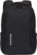 SWISSGEAR 3573 Laptop Backpack - 13" Laptop - Black/White Logo