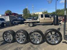 22" GMC SIERRA SILVERADO YUKON TAHOE 6X5.5 OEM FACTORY Style WHEELS And Tires
