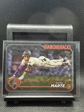 2024 Topps Series 2 Ketel Marte #597 Black Foil Super Box Exclusive SP