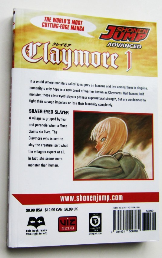 Claymore #1 (VIZ Media 2006) for sale online | eBay