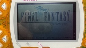 Bandai WonderSwan Color Orange Bundle with 2 Games Tested and Working