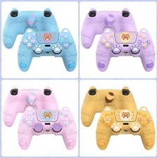 PlayVital Cute Spring Lesser Panda Silicone Case for PS5 Controller Skin Cover