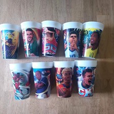 2026 McDonald's FIFA World Cup Soccer Football Adult Meal Cups Set Of 9 BN Open