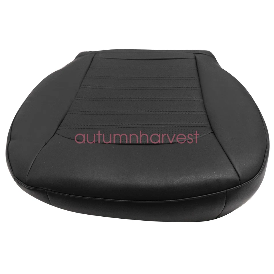 Cubierta de asiento perforada inferior del conductor negra de repuesto para Ford Fusion 2013 2014 Foto 3 de 4