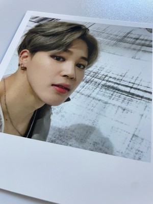 BTS JIMIN WINGS Official Polaroid Photocard photo card | eBay