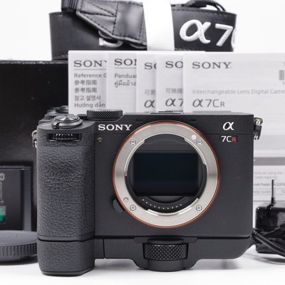 SONY a7CR ILCE-7CR Black Body (Shutter Count:2445) [Top Mint] #5543TH