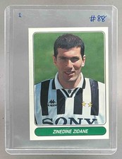 Zinedine Zidane 1997 Panini European Football Stars Sticker #88