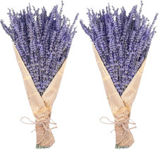 Dried Lavender Bundles, Natural Dried Lavender Flowers 280-300 Stems 16  for Ho