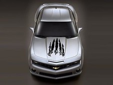 Claw Scar Mark Decal Hood Monster Scratch Car Reflective Vehicle Camo Camaro
