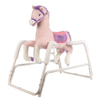 Girls Rocking Horse Toddlers Kids With Springs Sound Ride Toys Galloping Pink Girls Rocking Horse Toddlers Kids With Springs Sound Ride Toys Galloping Pink