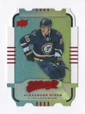 2015-16 Upper Deck MVP Colors and Contours #62 Alexander Steen Teal Level 3