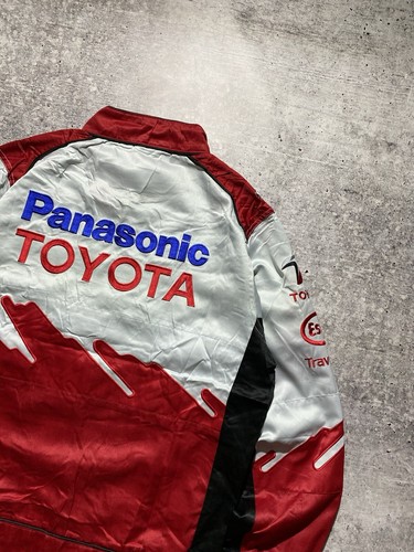 Toyota Panasonic Michael Schumacher Rare Racing Men’s Jacket M Size - Picture 16 of 20