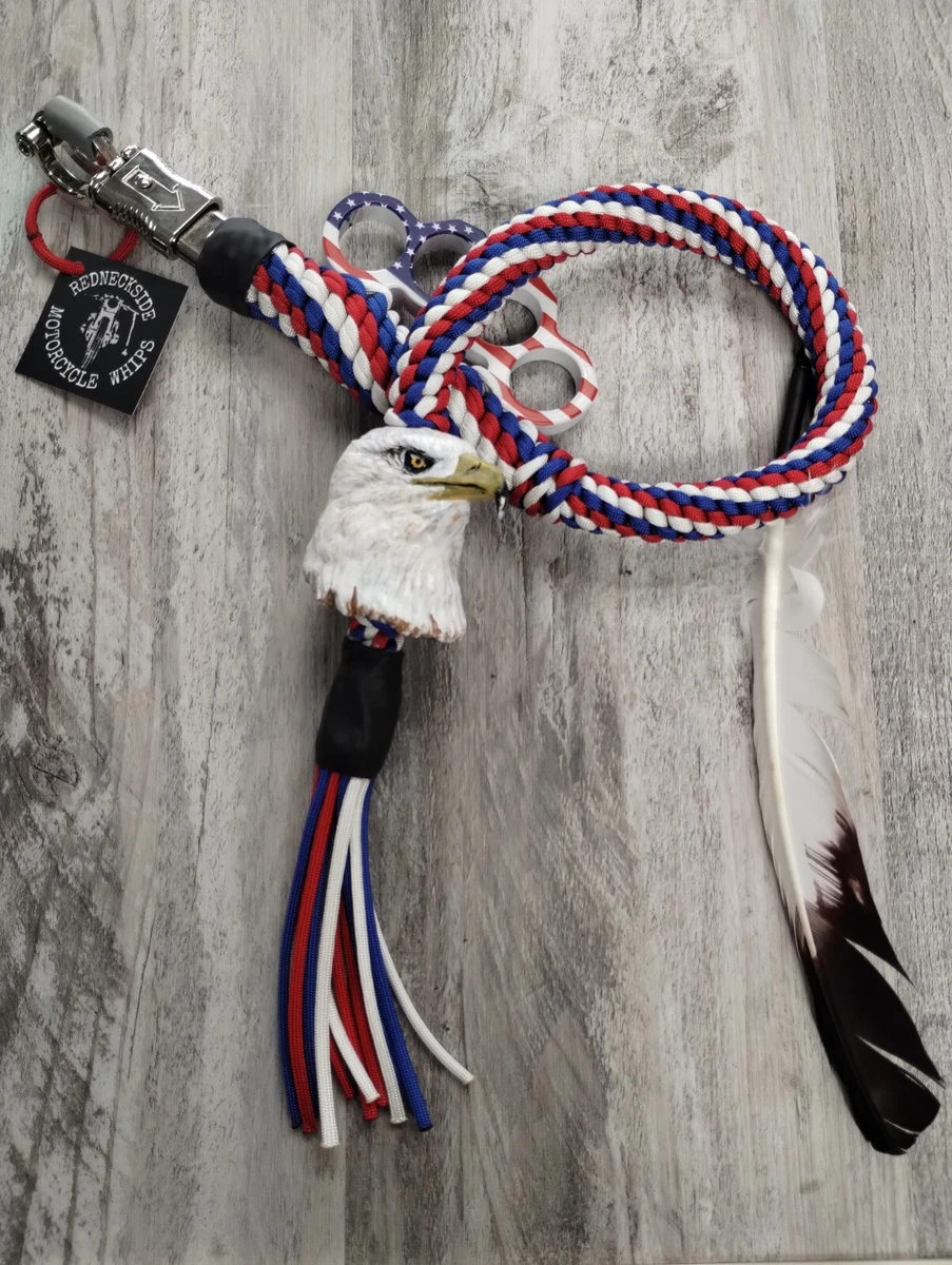 Custom on sale motorcycle whips